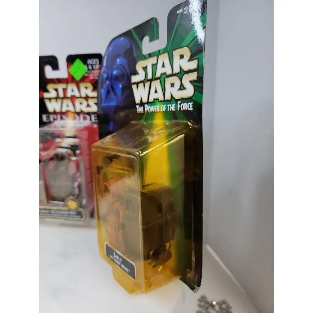 Hasbro Star Wars Episode 1 TPM Lot of 3 Star Wars Commtech Chip Jawa Naboo Set